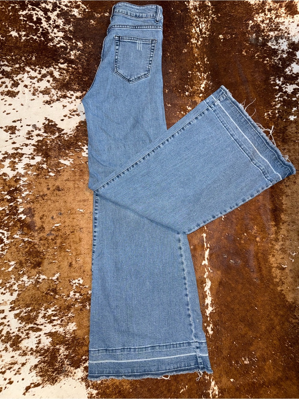 UNIQLO Light Blue Women's Straight-Leg Jeans size 3/26